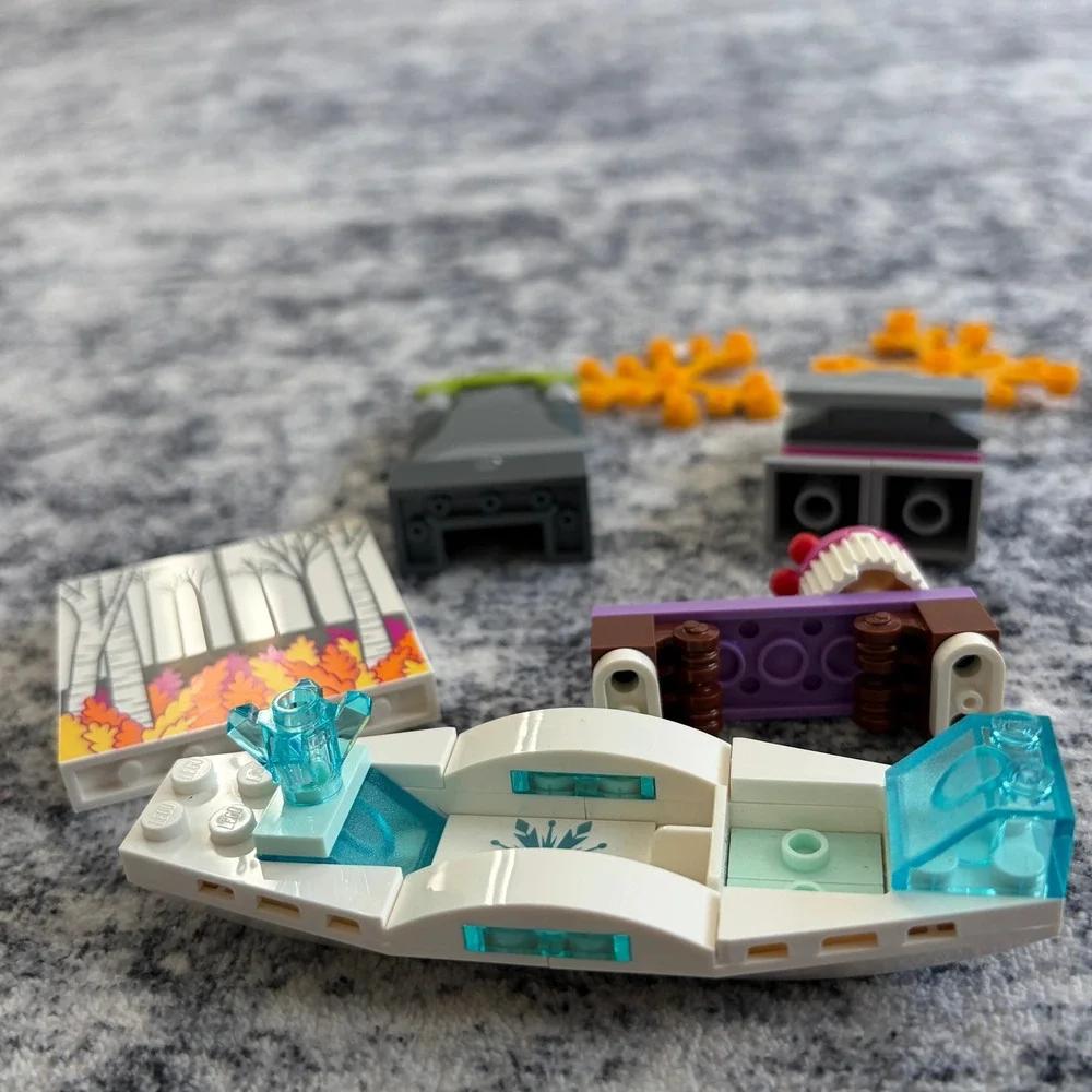 LEGO Disney Frozen Elsa Anna Olaf Winter Throne Canoe Expedition Lot‎ Kids Toy